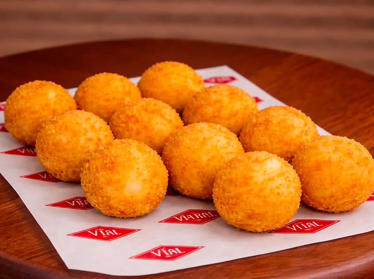 30 Mini Bolinhas de Pizza