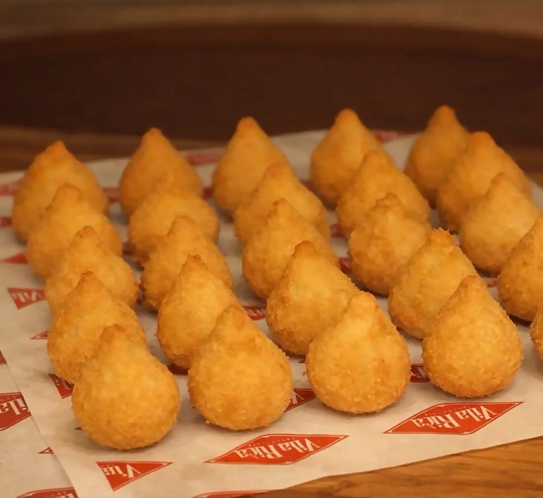 30 Mini Coxinhas