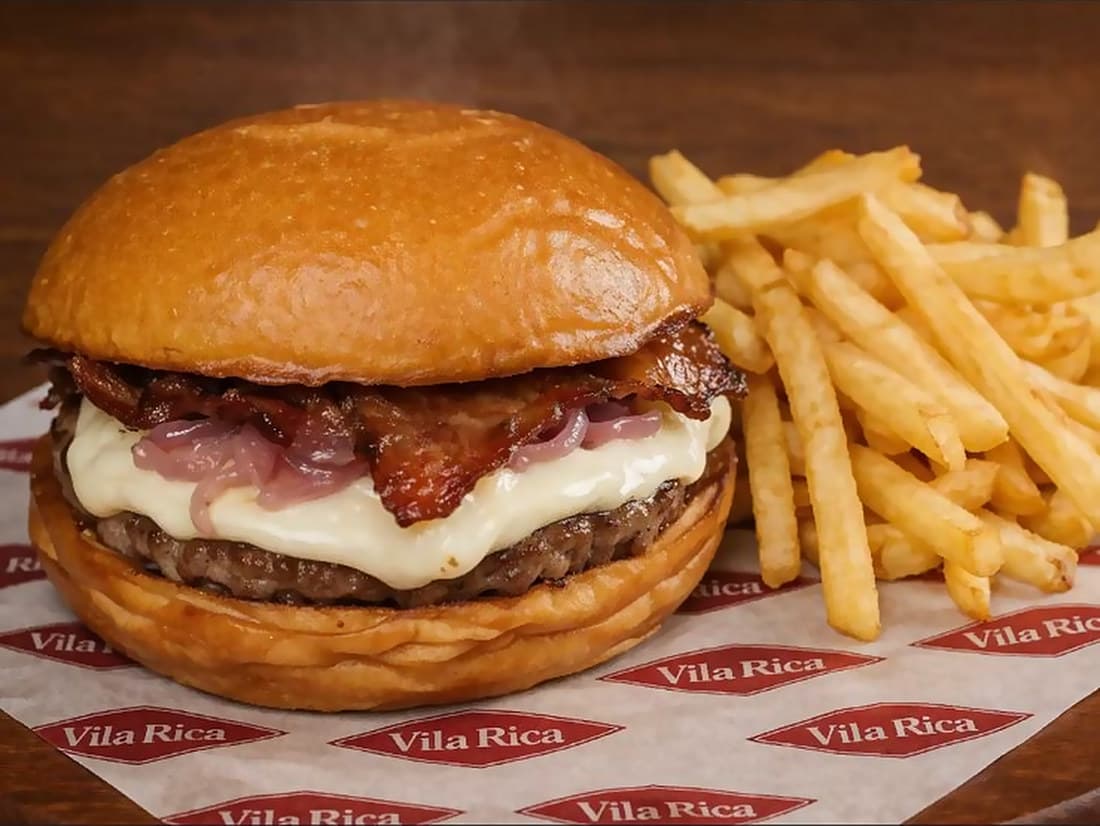 V- Catupiry Caramelizado + Fritas + 1 Molho da Casa