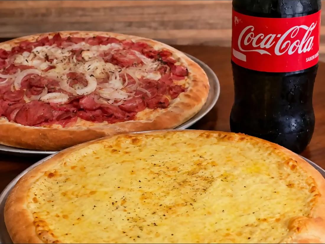 Combo Familia 2 Pizzas Grande + Refri 2l
