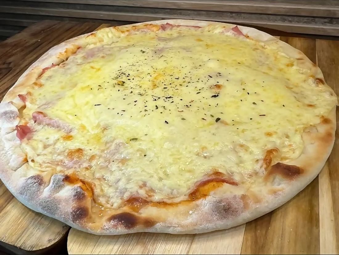 Pizza Presunto & Queijo Grande (35cm)