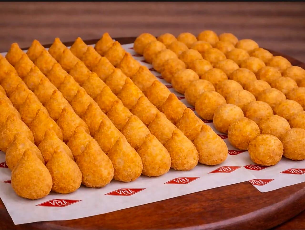 100 Mini Salgados