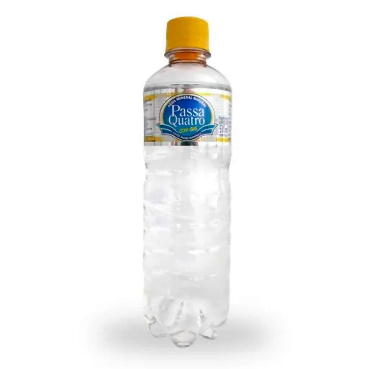 Água Mineral com Gás Passa Quatro Pet 510ml