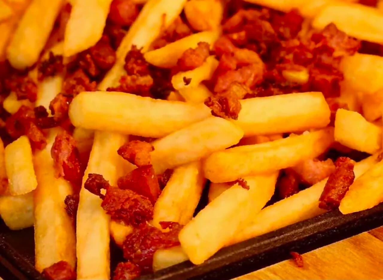Batata G + Bacon em Cubos