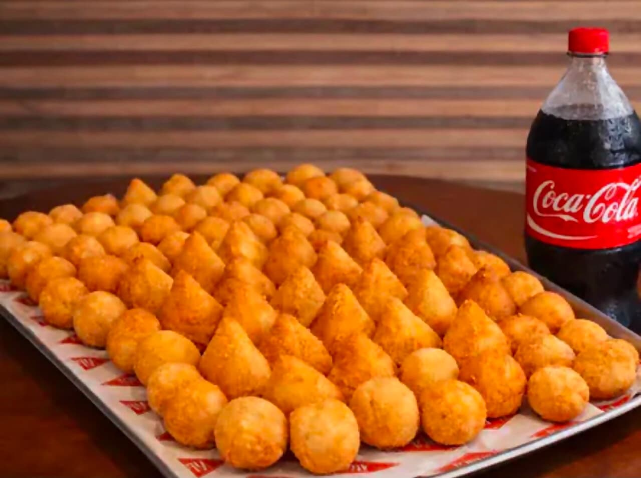 Combo Mini Festa  100 Mini Salgados + Refri 2l