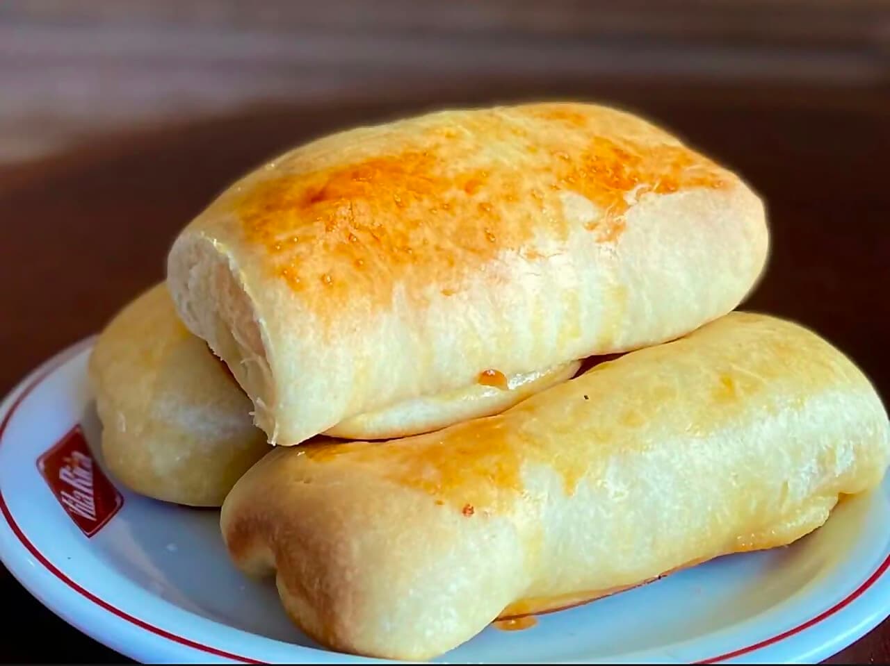 Enrolado de Presunto e Queijo