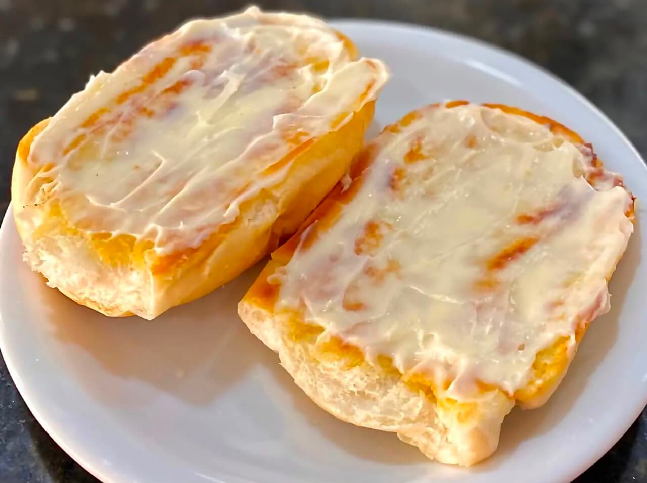 Pão na Chapa com Catupiry