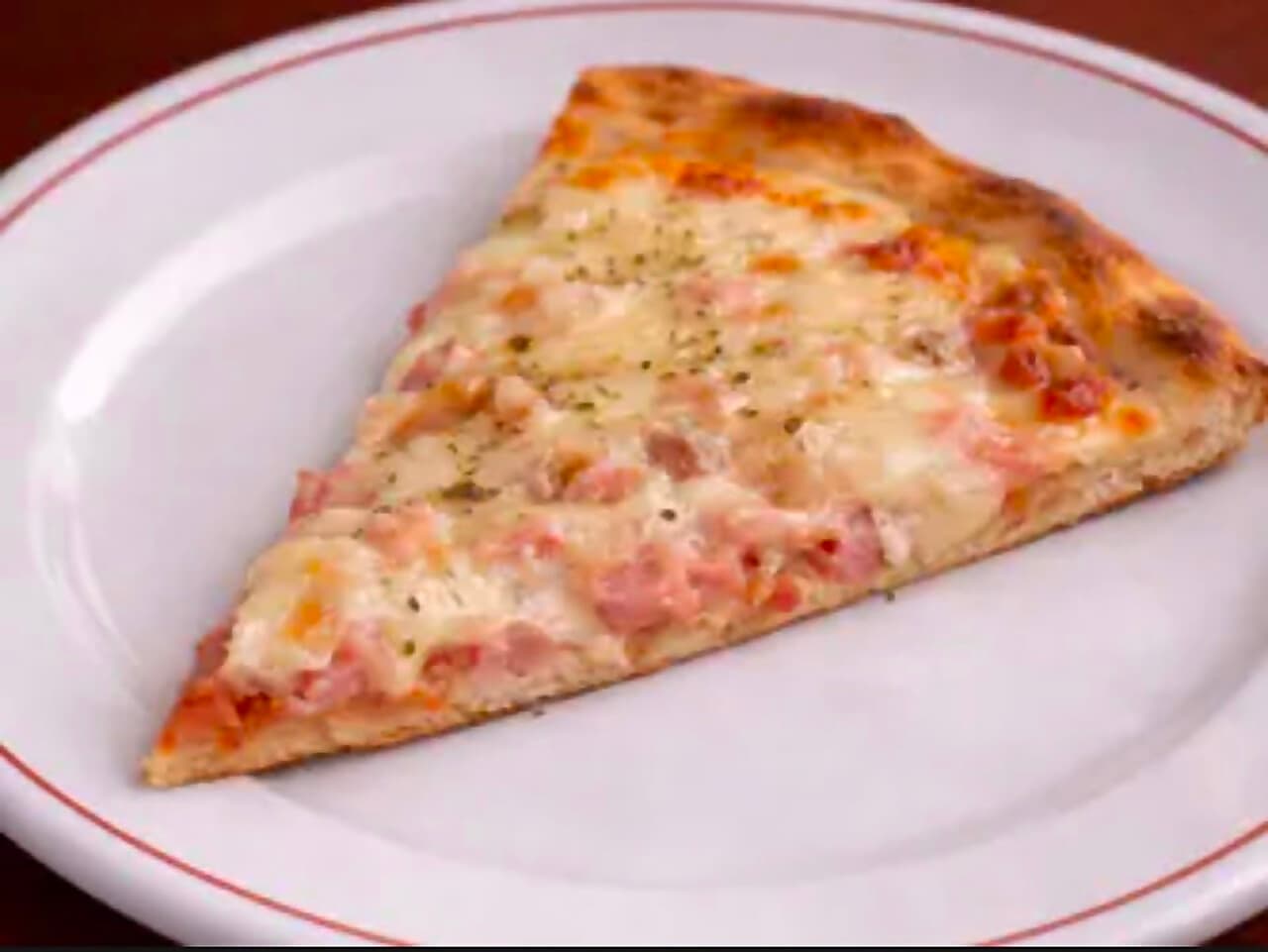Pizza de Queijo e Presunto